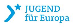 Jugend für Europa Logo © JUGEND für Europa Nationale Agentur Erasmus+ Jugend, Erasmus+ Sport und Europäisches Solidaritätskorps