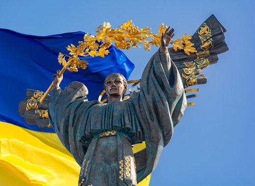 Unabhängigkeitsdenkmal in Kiew Ukraine © Valentin Kundeus/Adobe Stock