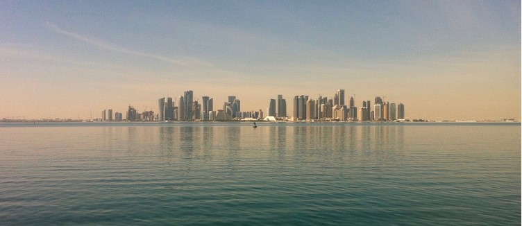 Skyline von Doha, Katar