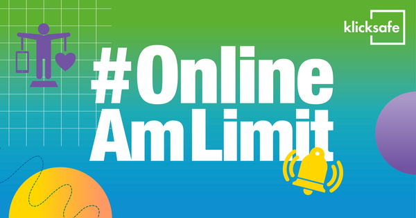 #OnlineAmLimit Schriftzug © klicksafe.de